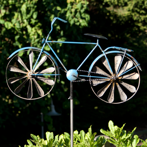 The Blue Bike whiriligig